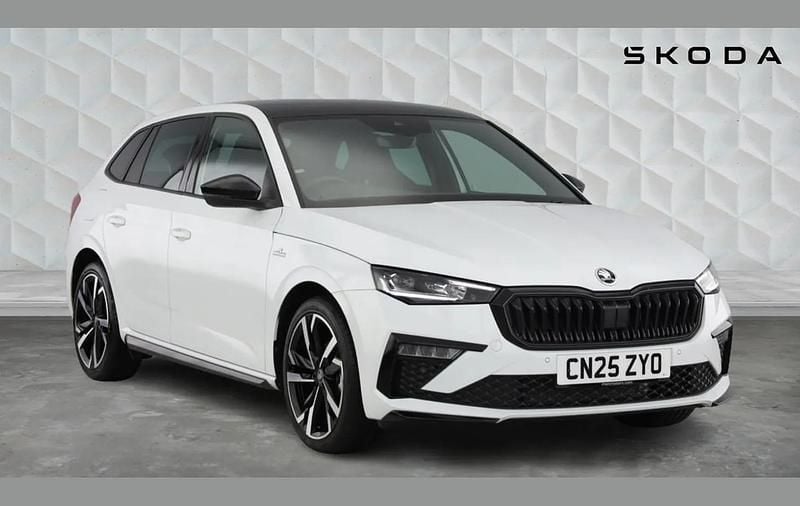White Used 2025 Skoda Scala Monte Carlo Hatchback | £22,089 (A bit pricey) - Image 1/4