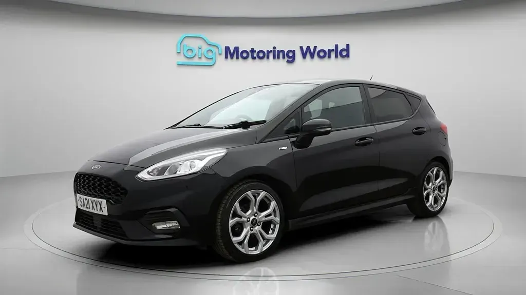 Używany Ford Fiesta ST-Line 95 KM (69 kW) 2021 Czarny Hatchback