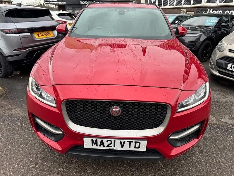Used Jaguar F-Pace R-Sport 240 HP (176 kW) 2020 Red SUV
