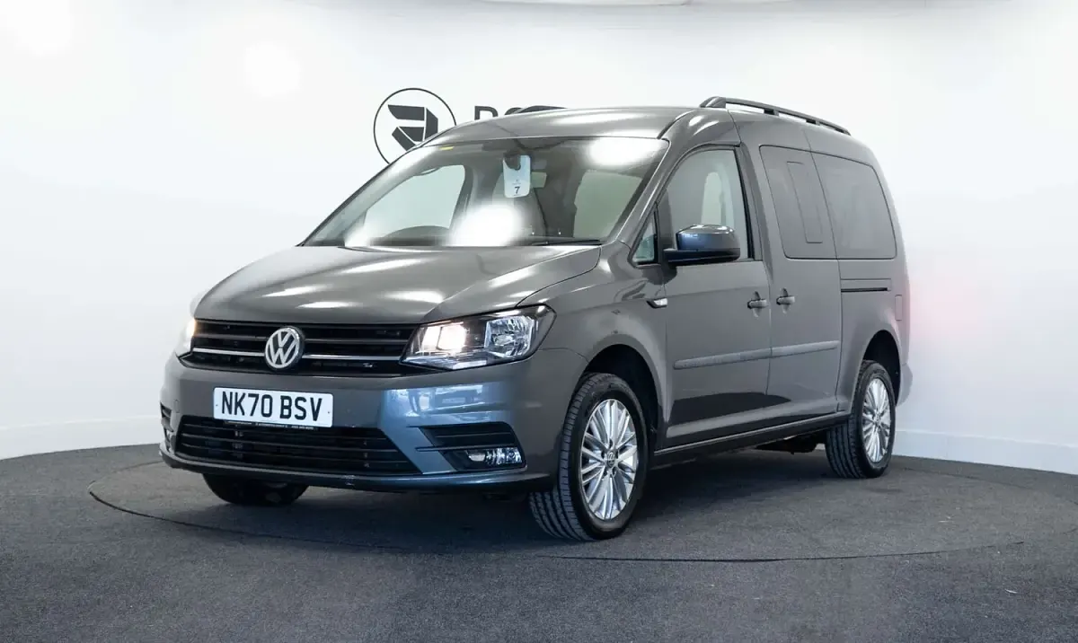 Used VW Caddy S 102 HP (75 kW) 2020 Grey MPV