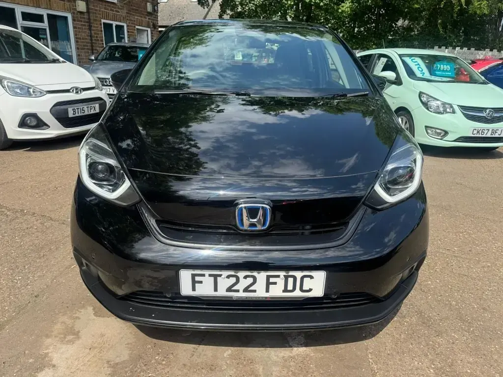 Used Honda Jazz Hybrid 109 HP (80 kW) 2022 Black Hatchback