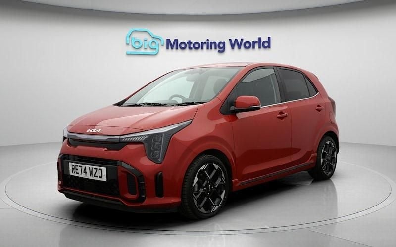 Used Kia Picanto GT-Line S 77 HP (56 kW) 2024 Red Hatchback