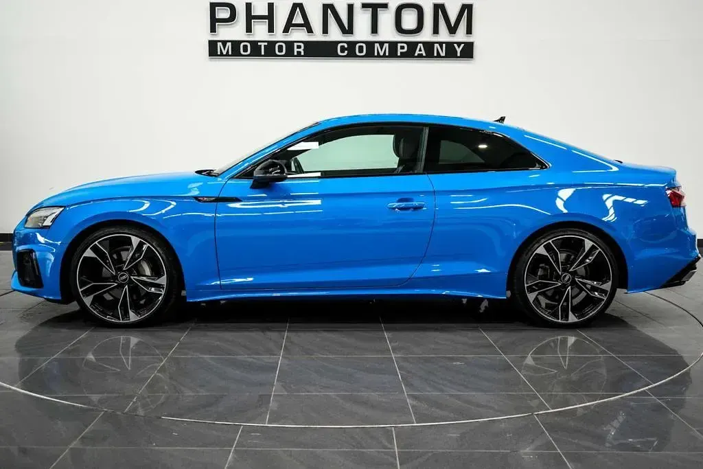 Used Audi A5 Design 204 HP (150 kW) 2021 Blue Coupe