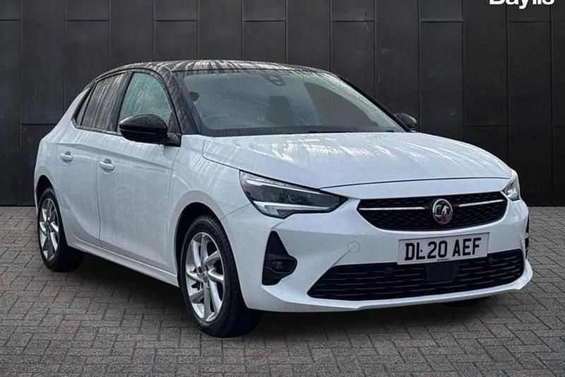 Used Vauxhall Corsa SRi 101 HP (74 kW) 2020 White Hatchback
