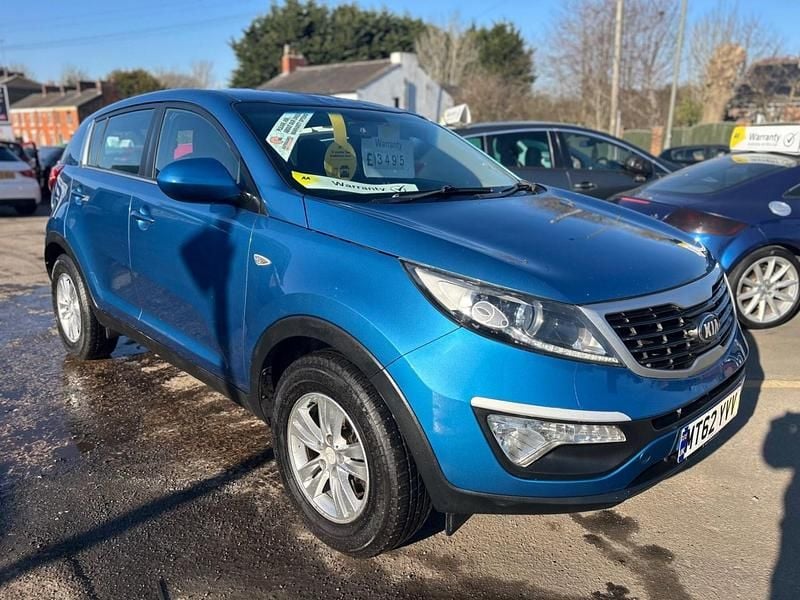 Blue Used 2013 Kia Sportage 2 SUV | £2,995 (Good price) - Image 1/4