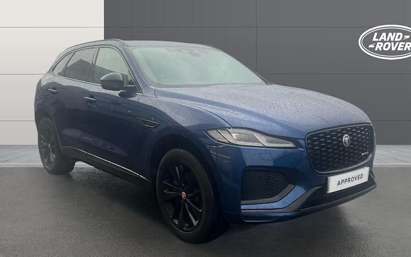 Used Jaguar F-Pace R-Dynamic 204 HP (150 kW) 2022 Blue SUV