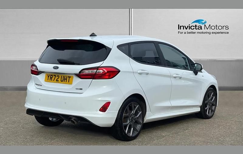 Used Ford Fiesta ST-Line 125 HP (91 kW) 2022 White Hatchback