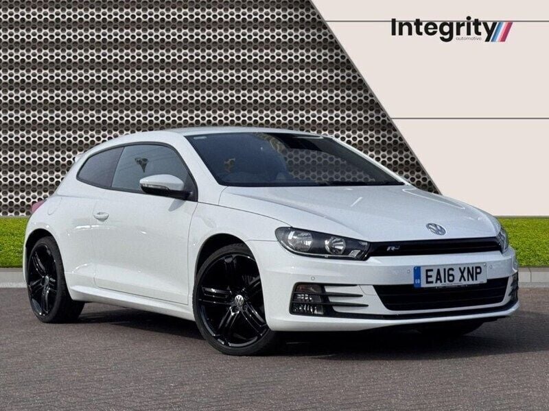 White Used 2016 VW Scirocco R-line Coupe | £13,245 (Fair price) - Image 1/4