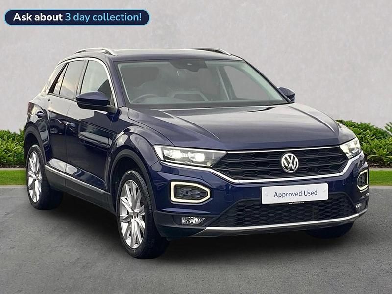 Blue Used 2019 VW T-Roc SEL SUV | £16,750 (Fair price) - Image 1/4