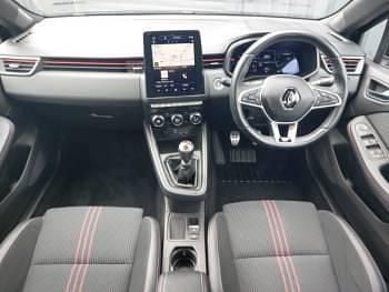 Used Renault Clio V RS Line 90 HP (66 kW) 2023 Black Hatchback