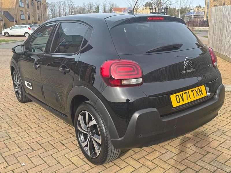 Used Citroën C3 PureTech 82 HP (60 kW) 2021 Black Hatchback