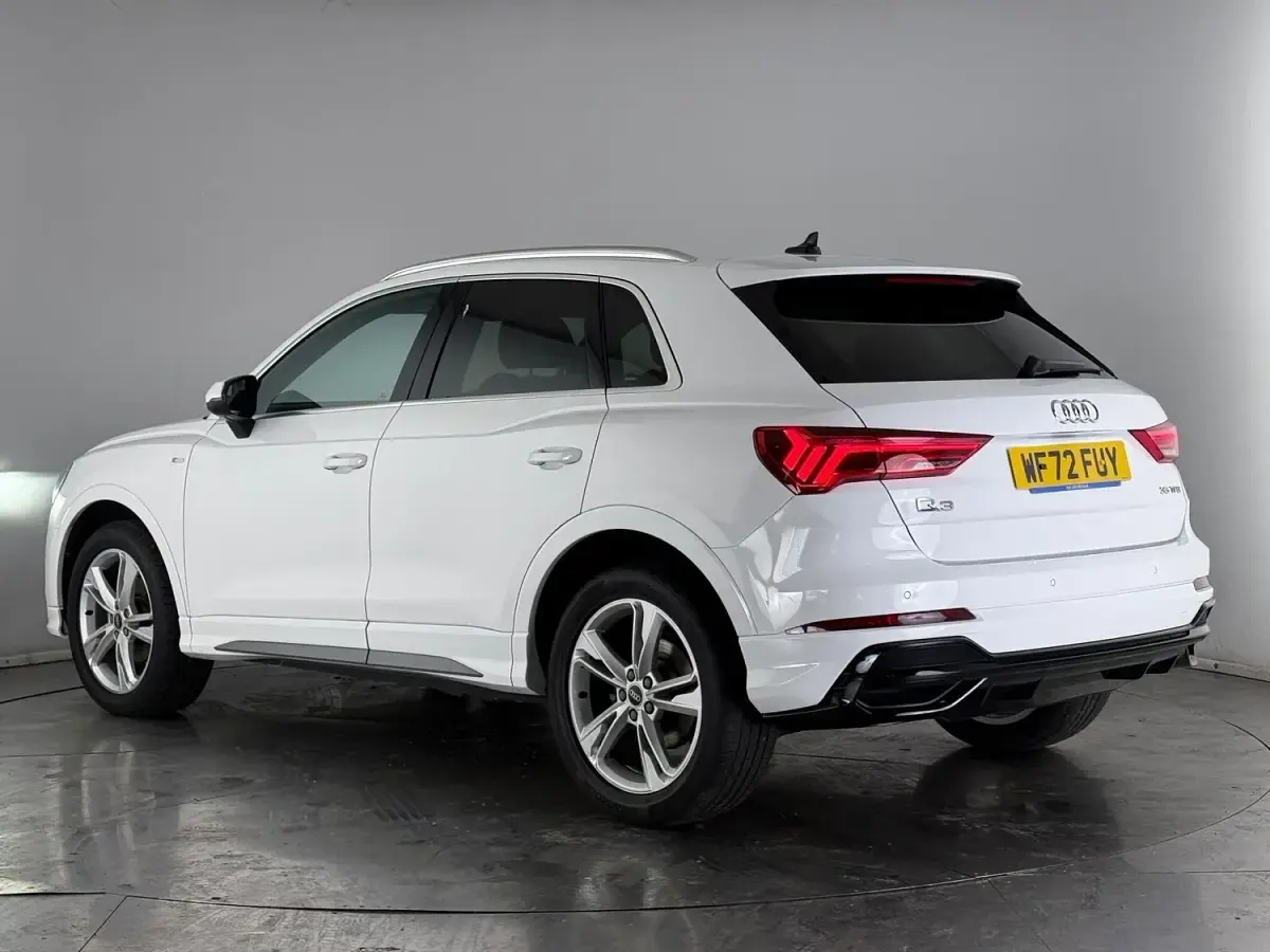 Used Audi Q3 S-Line 150 HP (110 kW) 2022 White SUV