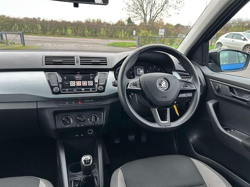 Used Skoda Fabia Colour Edition 2017 Blue Hatchback