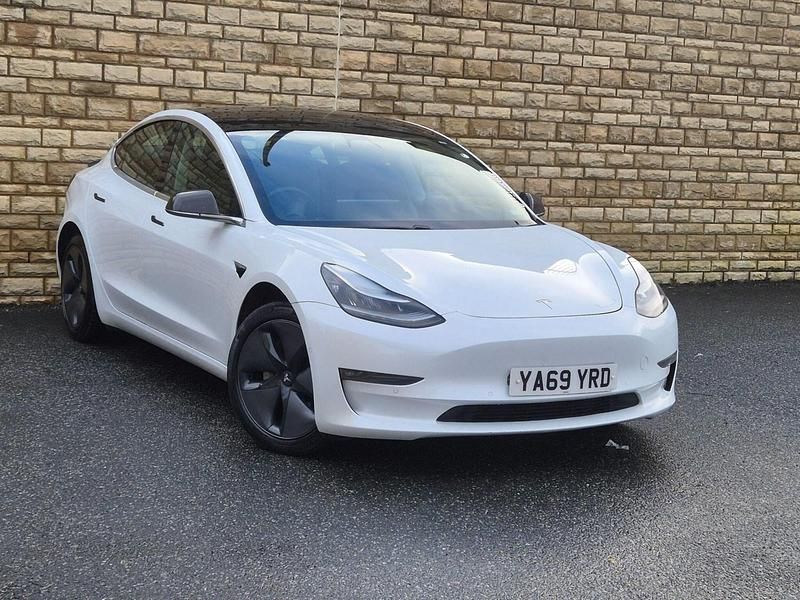 Used Tesla Model 3 Long Range AWD 366 kW (498 HP) 2020 White Sedan