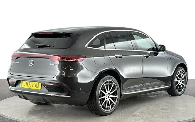 Used Mercedes EQC400 AMG line 300 kW (408 HP) 2021 Grey SUV