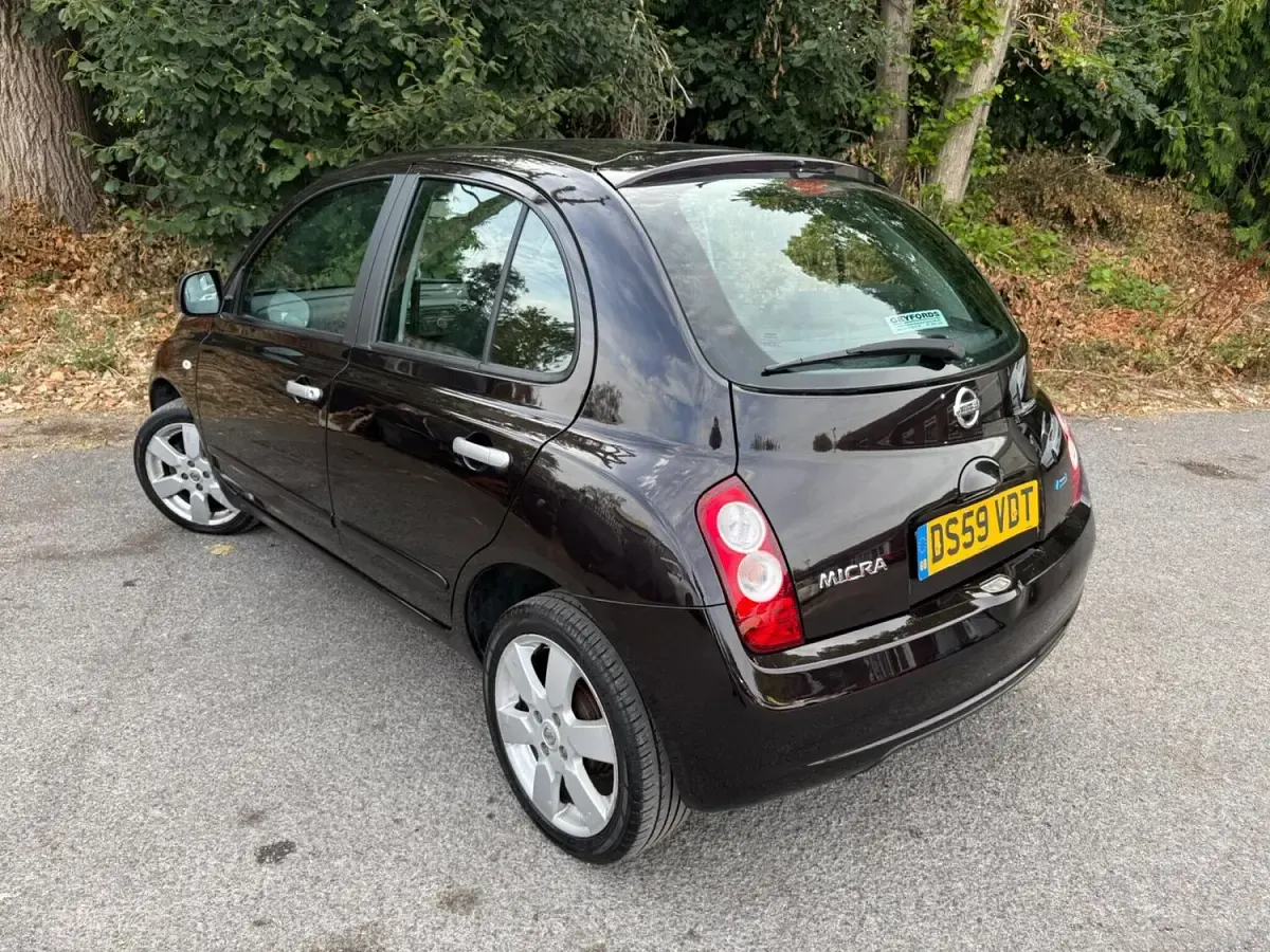 Used Nissan Micra Acenta 80 HP (58 kW) 2010 Black Hatchback