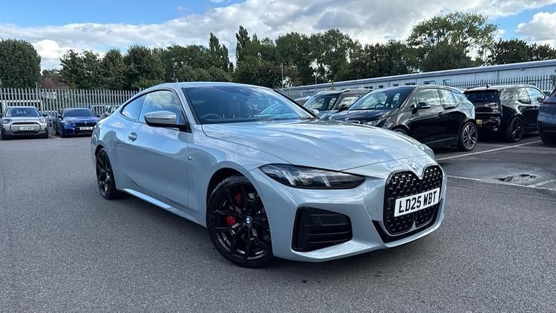 Grey Used 2025 BMW 420 M Sport Coupe | £40,811 (Good price) - Image 1/4
