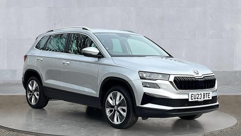 Used Skoda Karoq SE L 150 HP (110 kW) 2023 Silver SUV