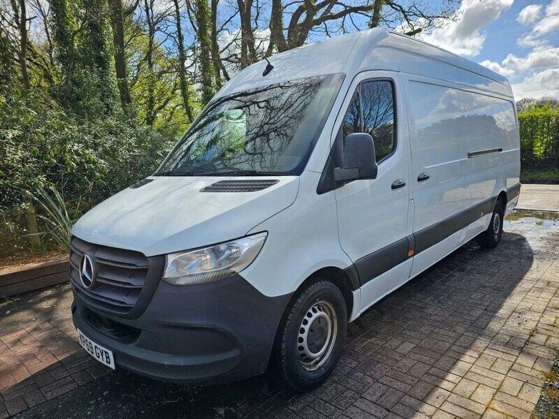 White Used 2019 Mercedes Sprinter Van | £12,495 (Expensive) - Image 1/4
