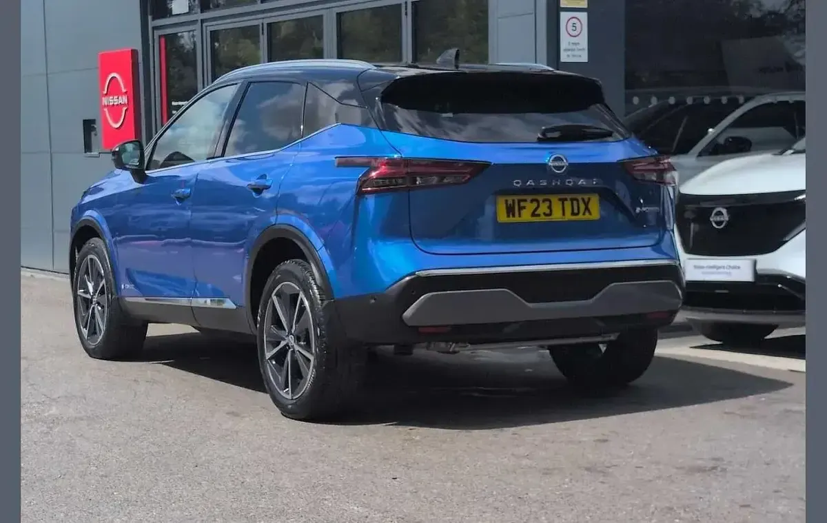 Used Nissan Qashqai Tekna 190 HP (139 kW) 2023 Blue SUV