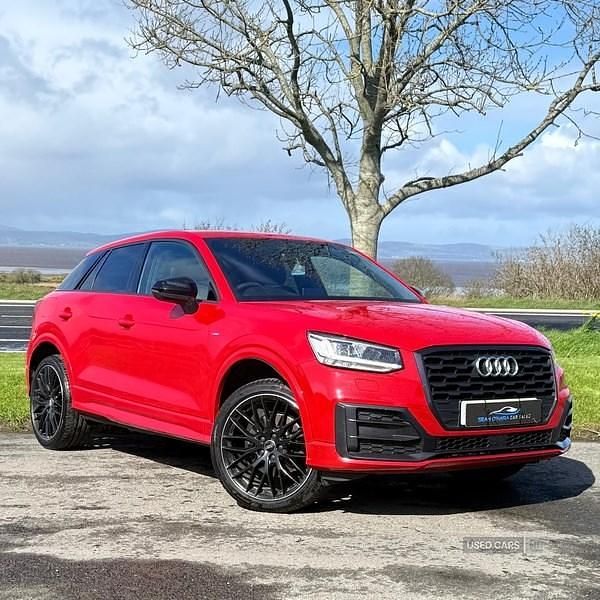 Used Audi Q2 Black Edition 150 HP (110 kW) 2019 Red SUV