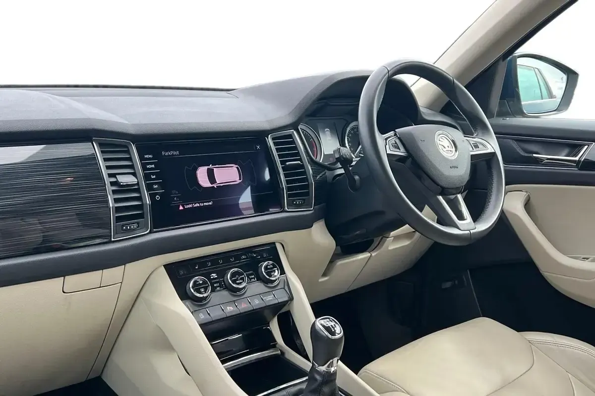 Used Skoda Kodiaq SE L 150 HP (110 kW) 2019 Blue SUV