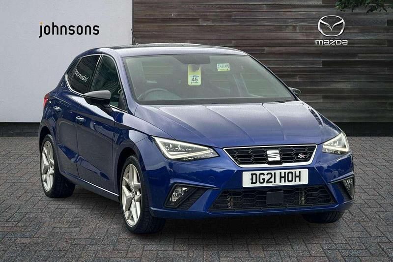 Blue Used 2021 Seat Ibiza FR Hatchback | £9,764 (Good price) - Image 1/4