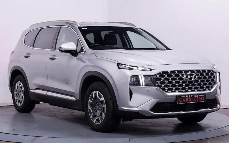Silver Used 2022 Hyundai Santa Fe Premium SUV | £27,250 (Good price) - Image 1/4