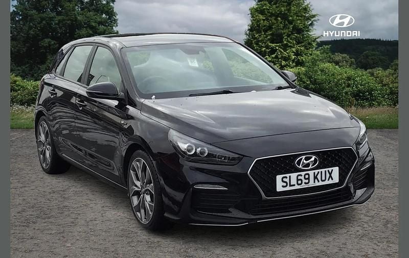 Used Hyundai i30 N Line 138 HP (101 kW) 2019 Black Hatchback