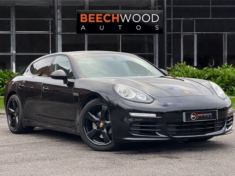 Black Used 2015 Porsche Panamera Sedan | £18,450 (Fair price) - Image 1/4