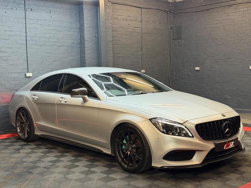 Used Mercedes CLS350 AMG line 2015 Silver Coupe