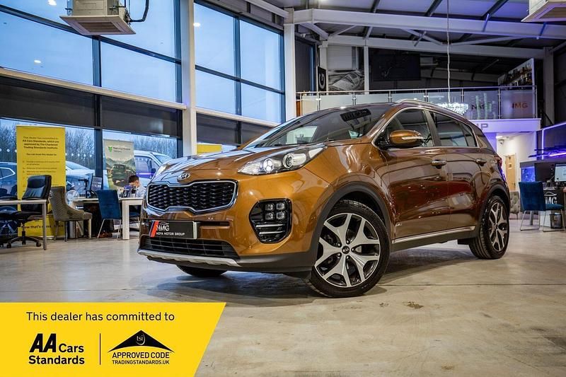 Used Kia Sportage GT-Line 174 HP (127 kW) 2017 Bronze SUV