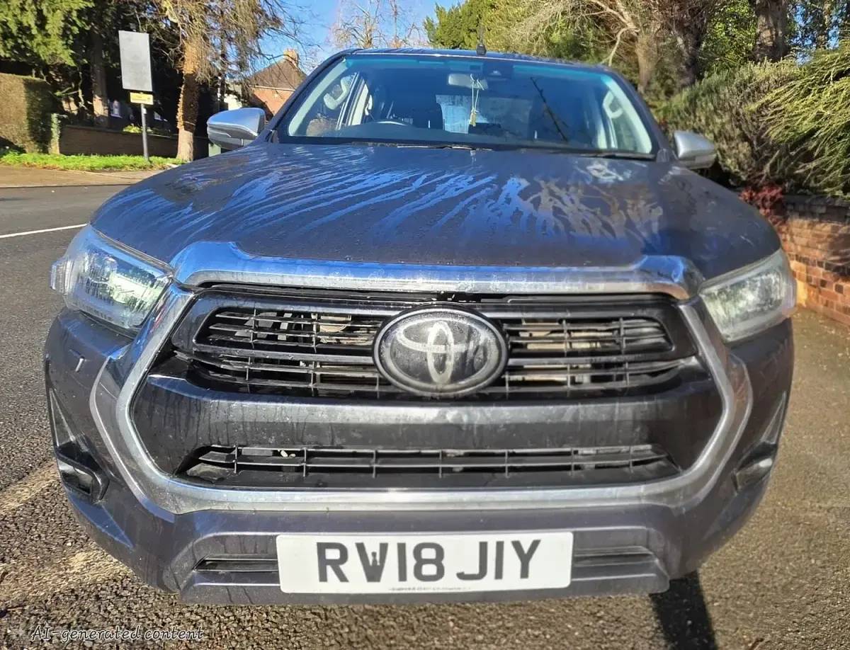 Used Toyota HiLux 201 HP (147 kW) 2021 Grey Pickup
