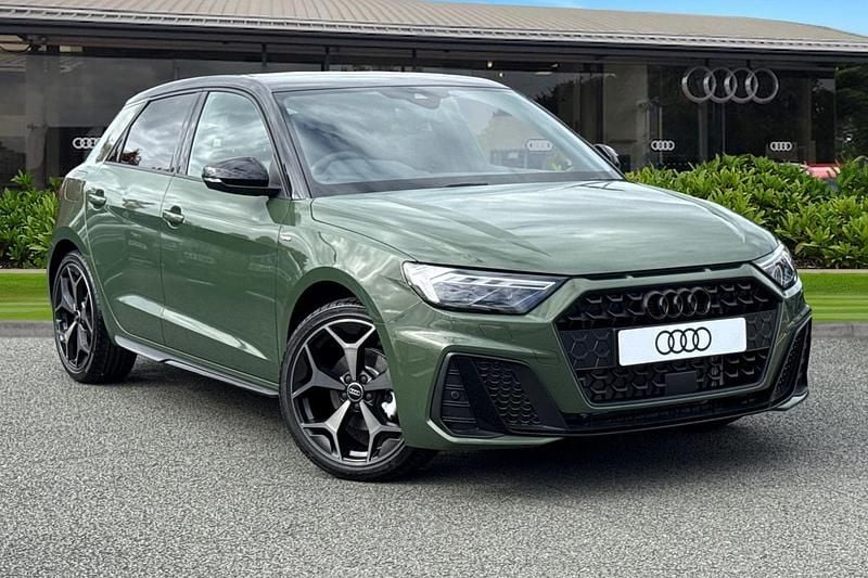 Green New 2025 Audi A1 Sportback Black Edition Hatchback | £29,750 (Good price) - Image 1/4