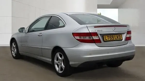 Used Mercedes CLC200 SE 122 HP (89 kW) 2009 Silver Coupe