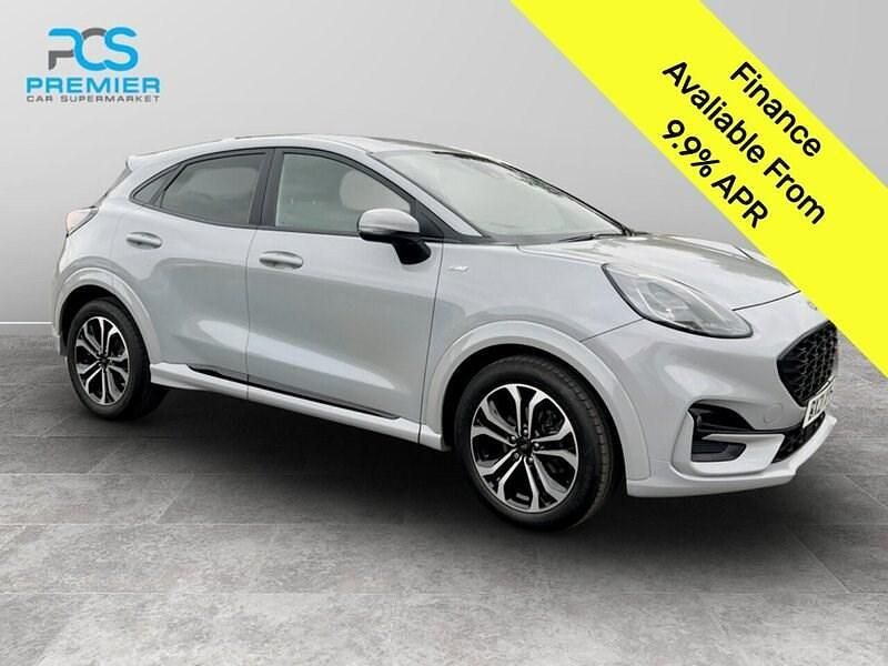 Grey Used 2021 Ford Puma ST-Line Hatchback | £11,395 (Fair price) - Image 1/3