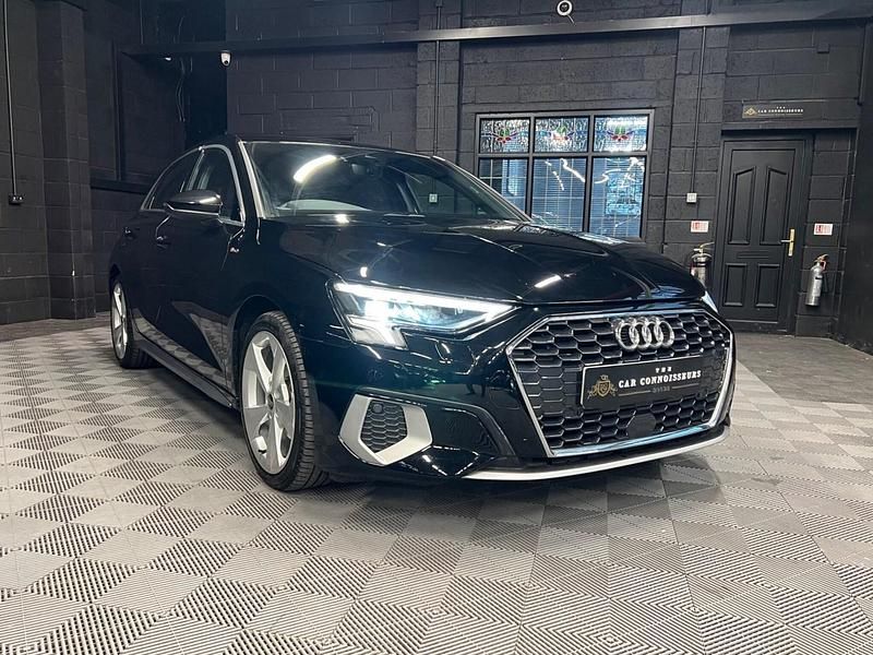 Black Used 2024 Audi A3 Sportback S-Line Hatchback | £17,995 (Super price) - Image 1/3