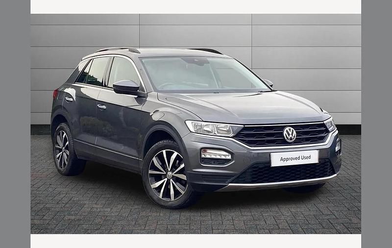 Grey Used 2019 VW T-Roc SE SUV | £12,695 (Fair price) - Image 1/3