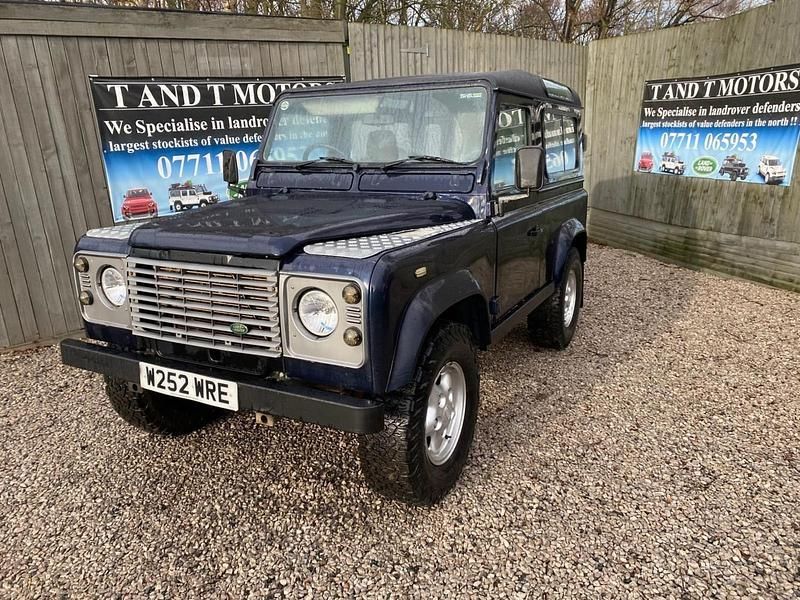 Used Land Rover Defender 127 HP (93 kW) 2000 Blue Hatchback