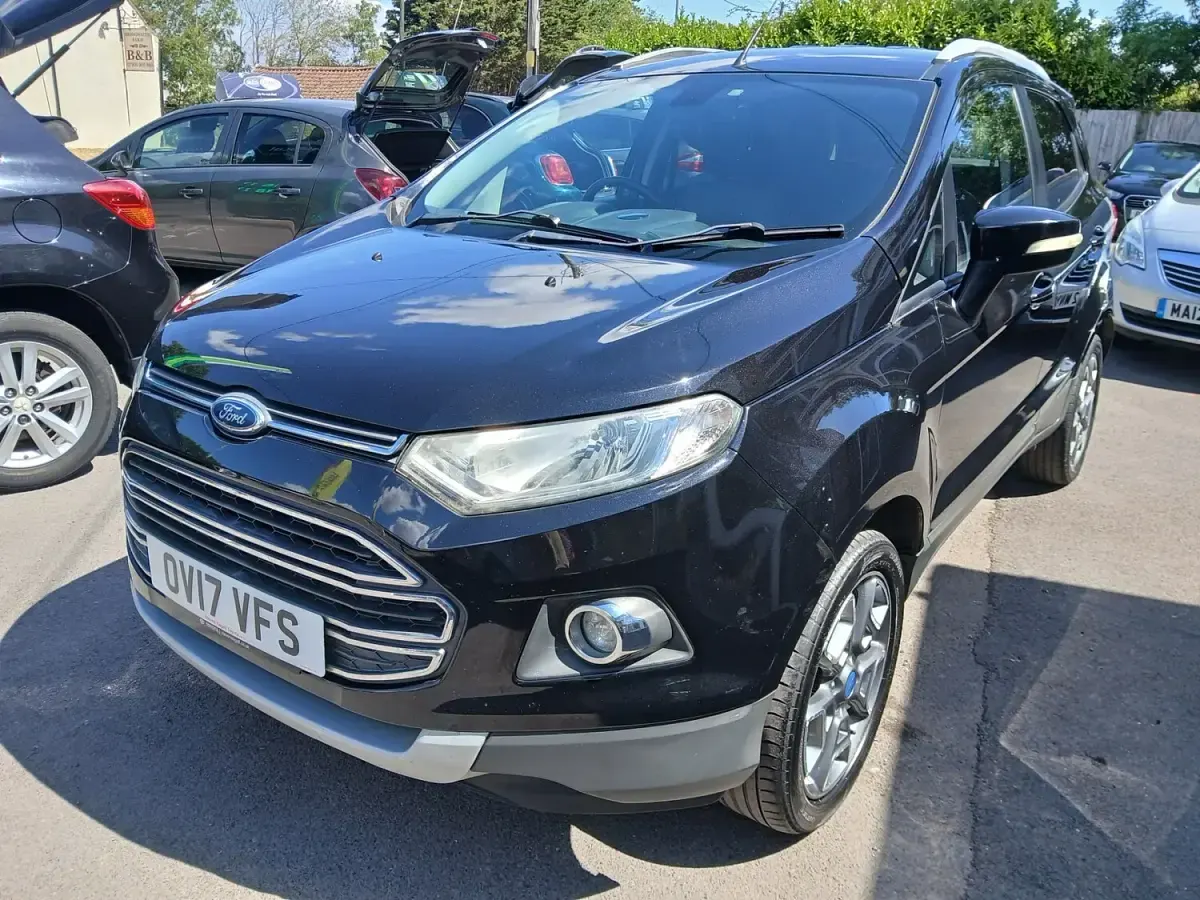 Used Ford Ecosport Titanium 95 HP (69 kW) 2017 Black SUV