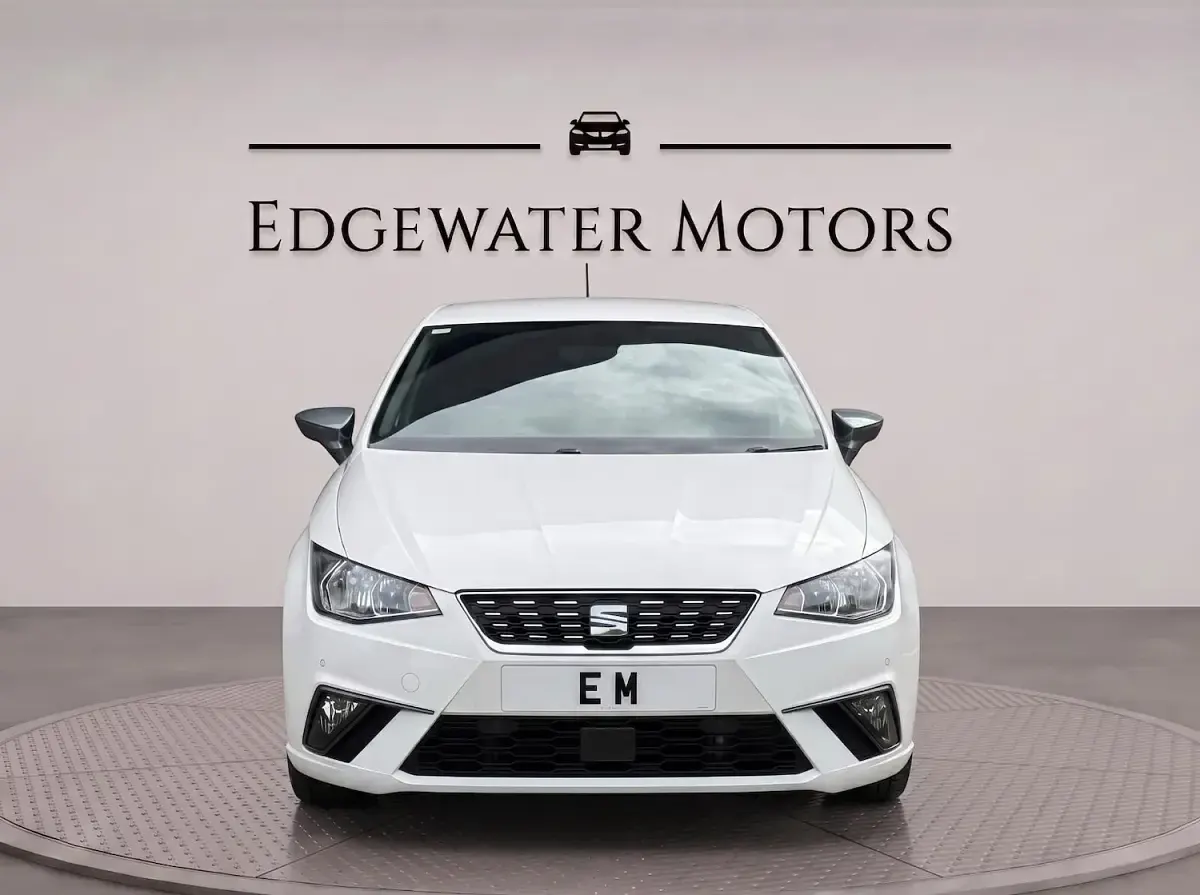 Used Seat Ibiza XCELLENCE 95 HP (69 kW) 2018 White Hatchback