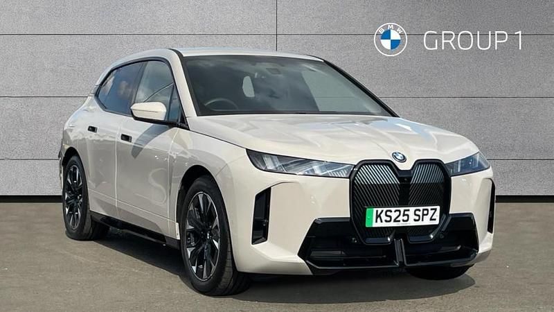 Dune grey metallic Used 2025 BMW iX M Sport SUV | £69,993 - Image 1/4