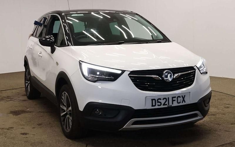 Used Vauxhall Crossland X Elite 131 HP (96 kW) 2020 White SUV