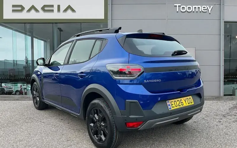 Ny Dacia Sandero Extreme 110 HK (80 kW) 2026 Gul Halvkombi