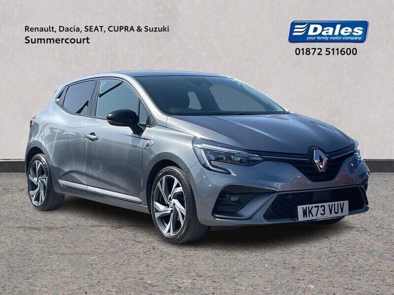 Metallic shadow grey Used 2023 Renault Clio V RS Line Hatchback | £15,000 (Fair price) - Image 1/4