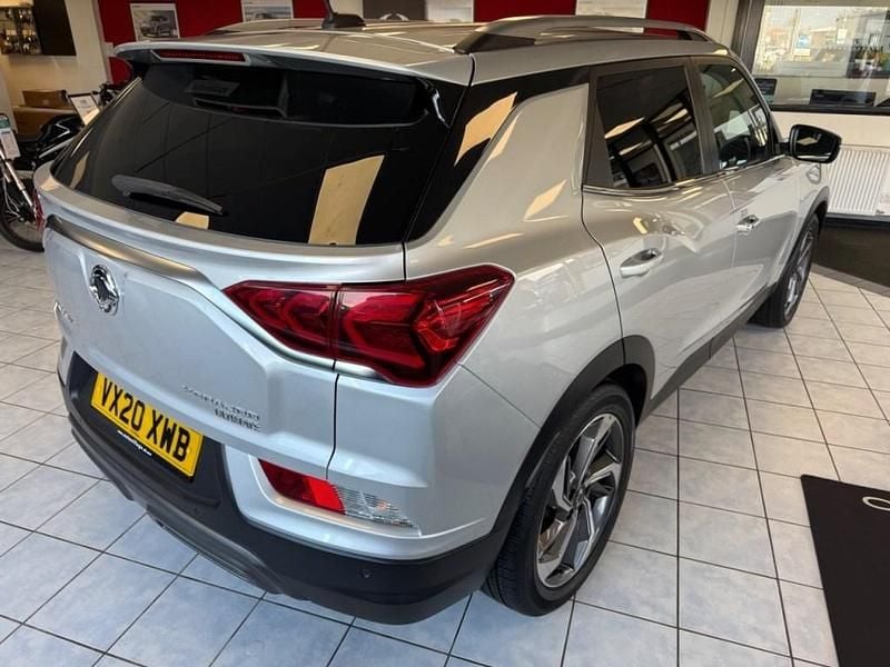 Used Ssangyong (KGM) Korando 2020 Silent silver metallic Estate
