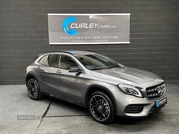Grey Used 2017 Mercedes GLA220 AMG Line Premium SUV | £14,495 (Expensive) - Image 1/4