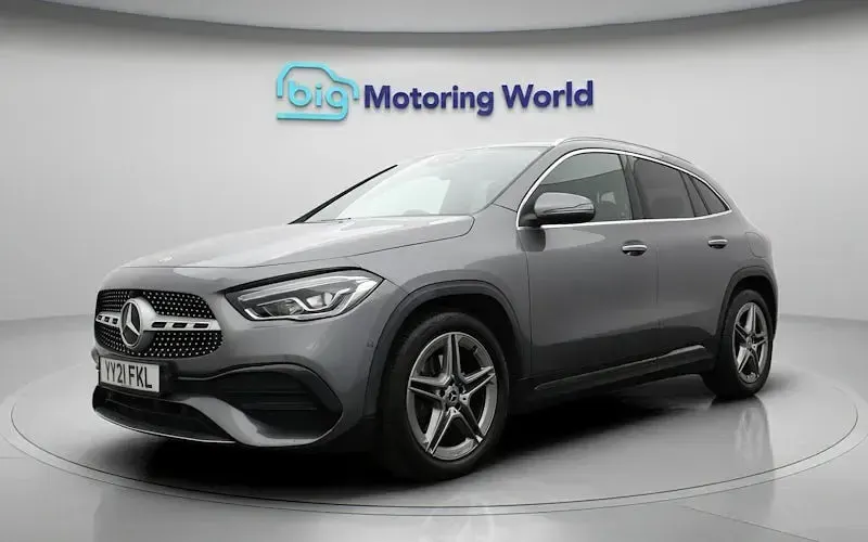 Used Mercedes GLA180 AMG line 136 HP (100 kW) 2021 Grey SUV