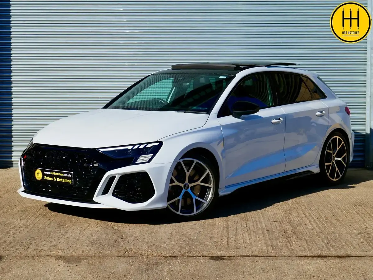 Used Audi RS3 Sport 400 HP (294 kW) 2023 White Sedan