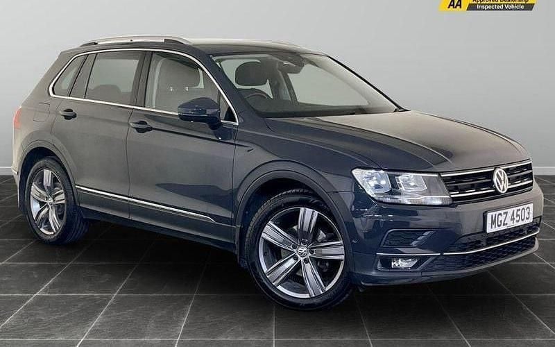 Grey Used 2019 VW Tiguan Match SUV | £14,295 (Good price) - Image 1/2